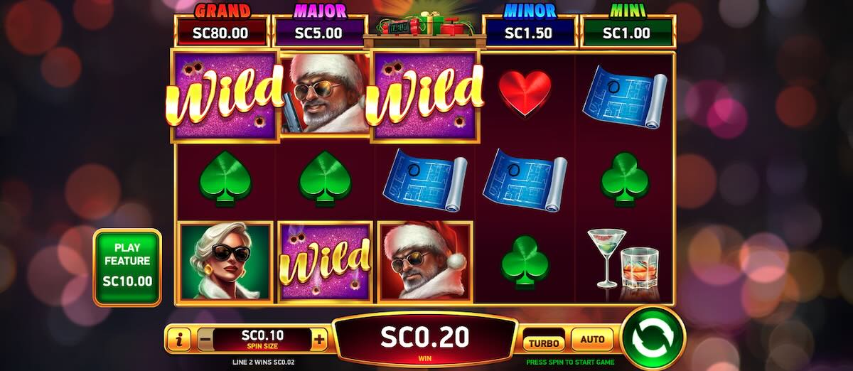 Diamond explosion Christmas tango wilds