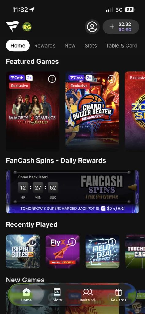 Fanatics-Casino-featured-games
