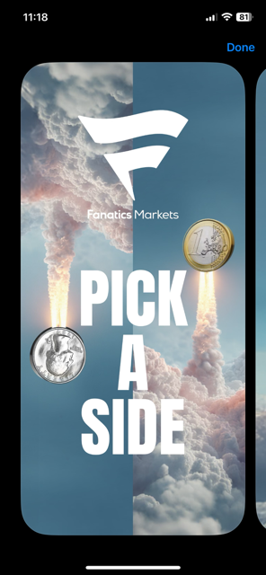 Fanatics Markets pick a side