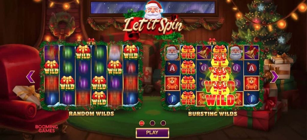 Let It Spin slot play screen