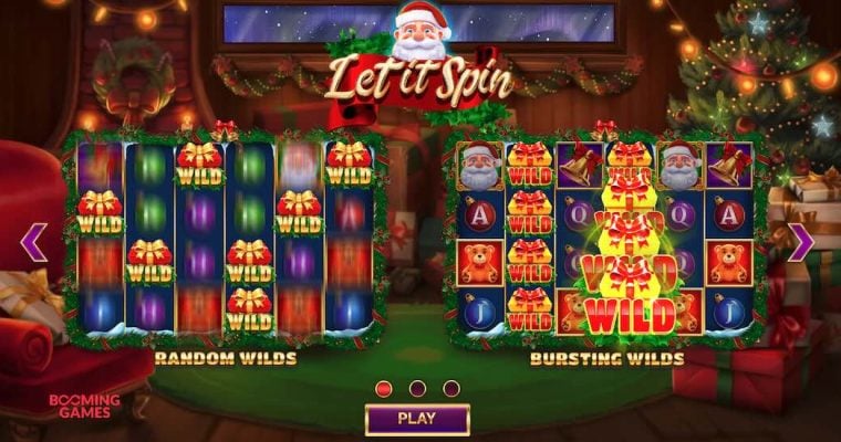 Let It Spin slot play screen