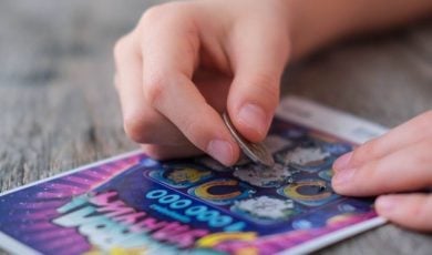 Texas Lottery warning against gifting lottery tickets to minors.