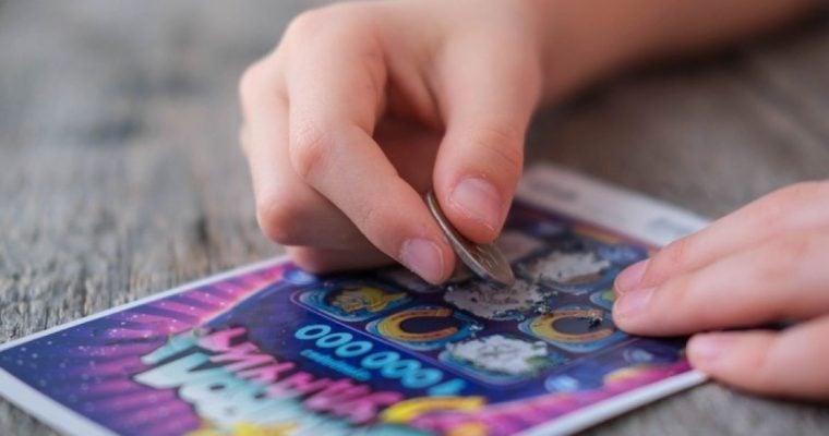 Texas Lottery warning against gifting lottery tickets to minors.
