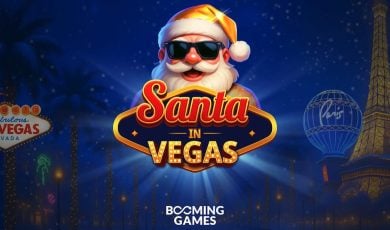Santa in Vegas slot homescreen