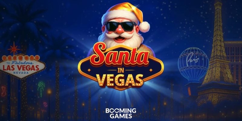 Santa in Vegas slot homescreen