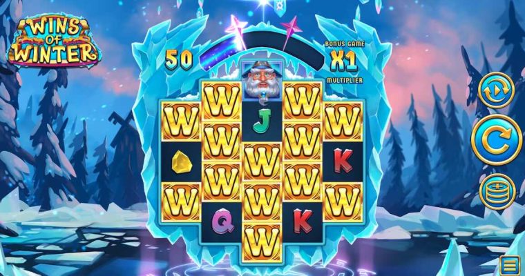 Wins of Winter wild symbols