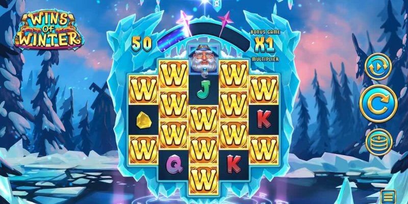 Wins of Winter wild symbols
