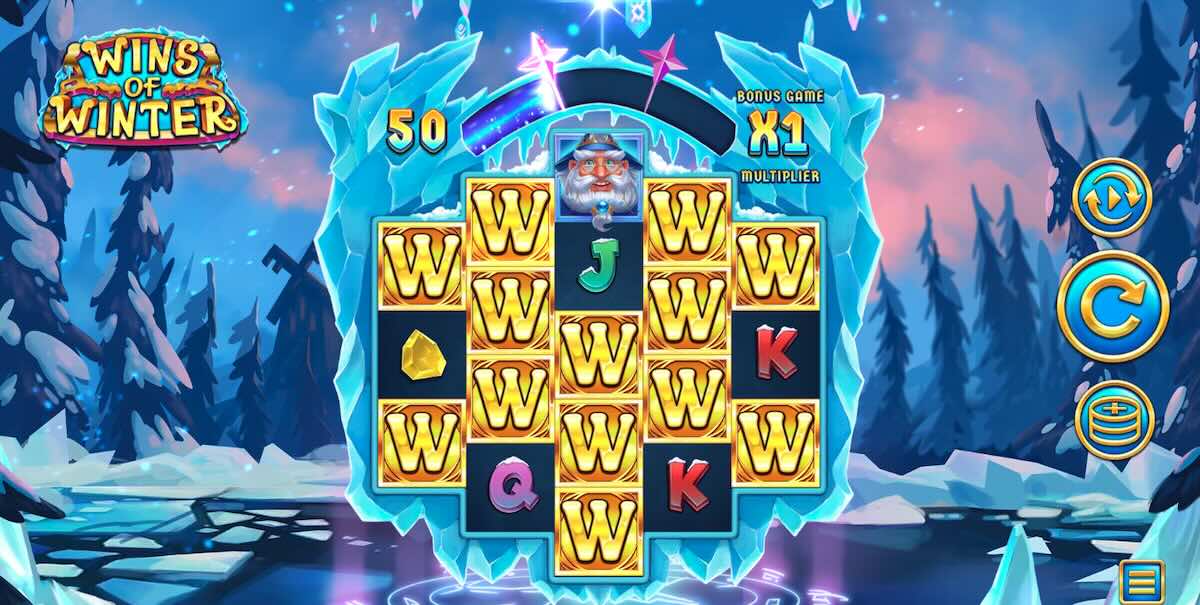 Wins of Winter wild symbols