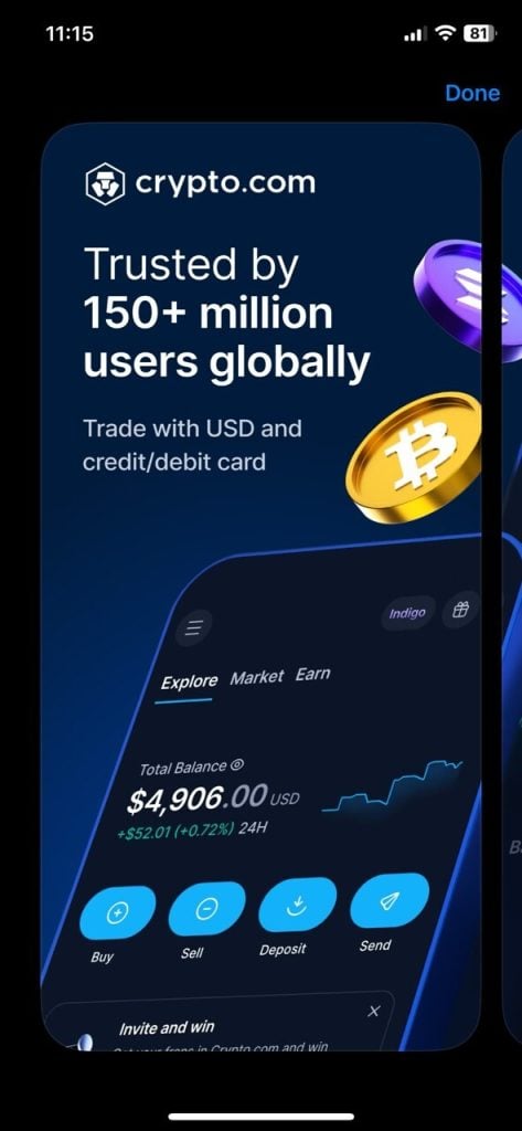 crypto.com app