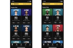 sport prediction on underdog