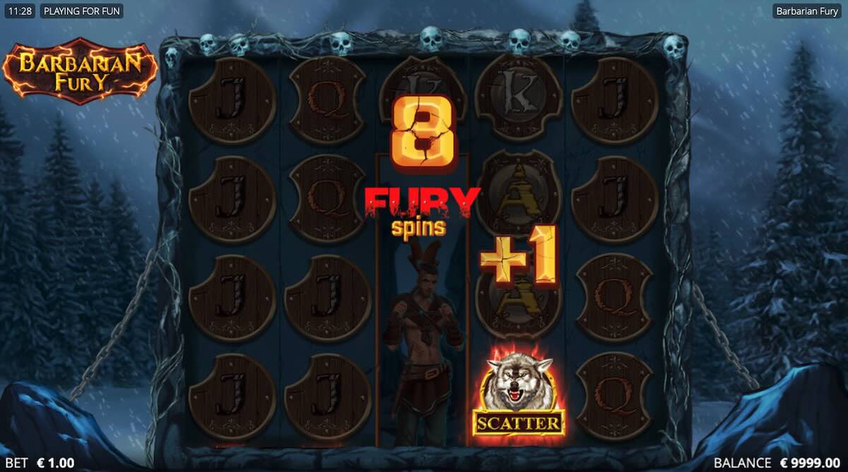 Barbarian Fury slot Fury Spins bonus