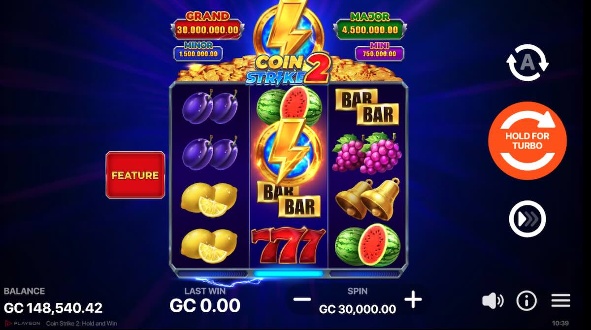 Coin Strike 2 slot setup