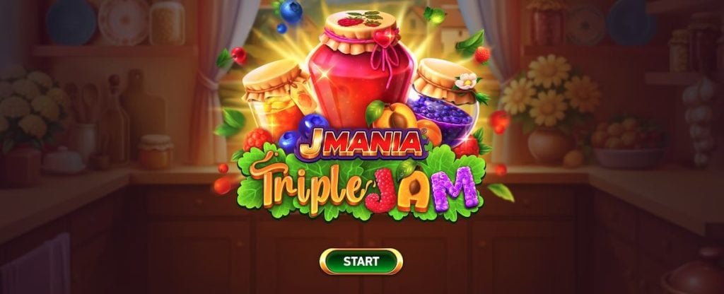 J Mania Triple Jam slot homescreen
