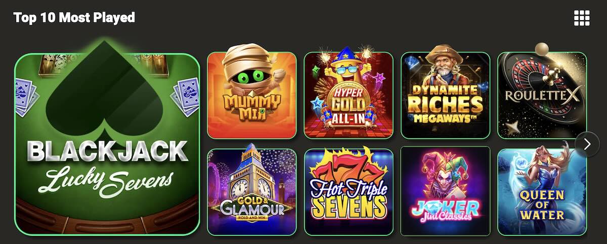 LoneStar Casino Most-Played Games 2026