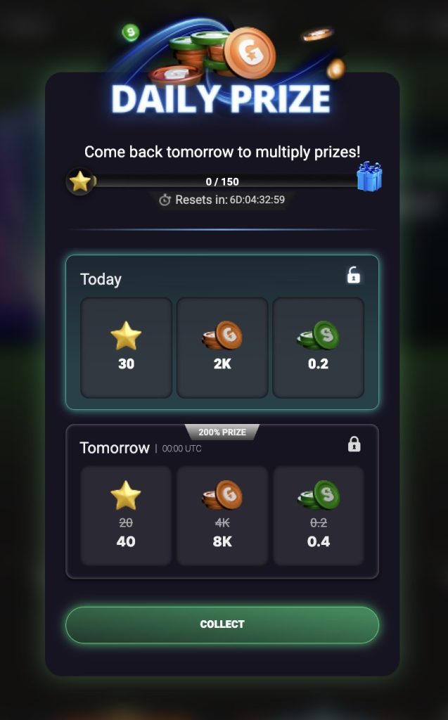 LoneStar Casino Daily Login Bonus
