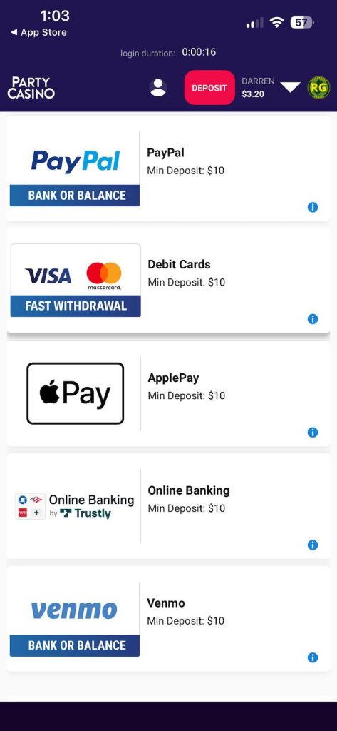 PartyCasinoApp.ca, Review for Canadian Players