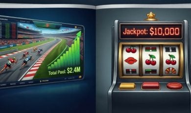 AI-Generated Image Compares Slot Machine to PPG Game