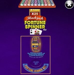 Wheel of Fortune Blackjack Fortune Spinner