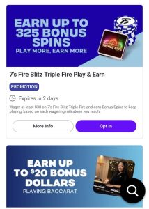 Borgata promo for existing users