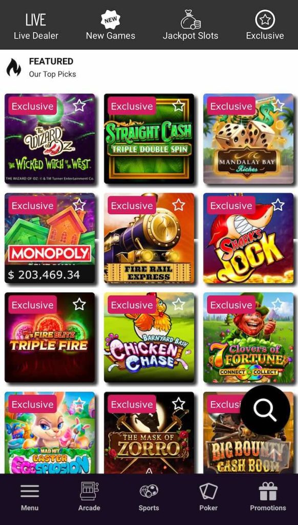 Borgata slot collection