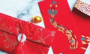 Lucky Red Envelopes Traditional for Chinese Lunar New Year