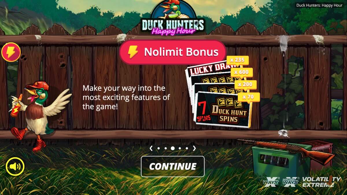 Duck Hunters Happy Hour rules