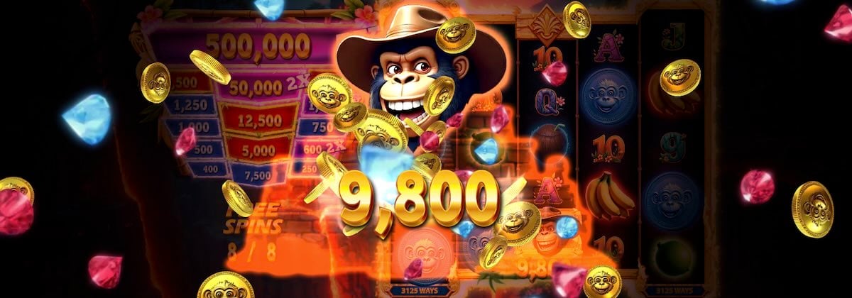 Kong's Jungle Tower free spins win