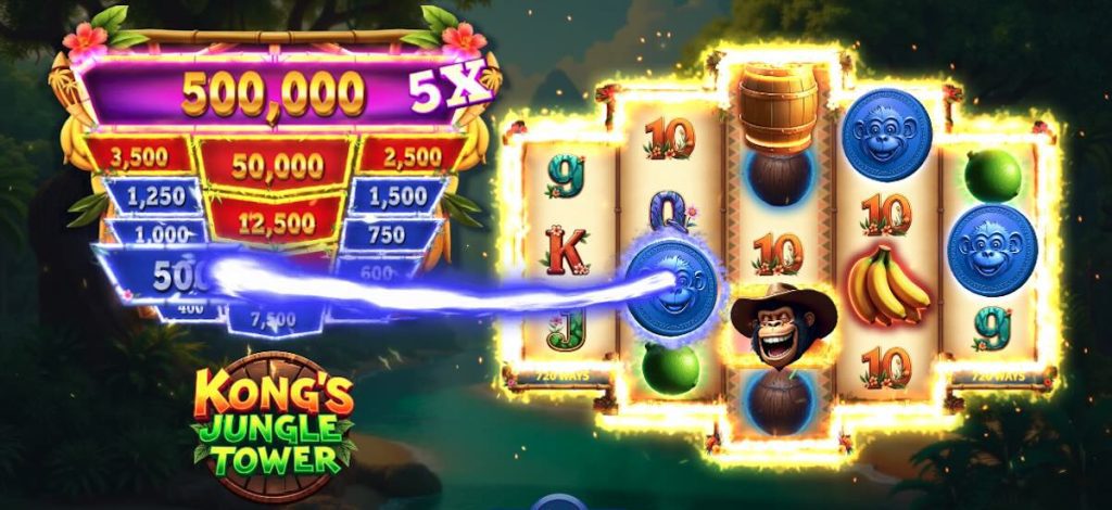 Kong's Jungle Tower electricity win