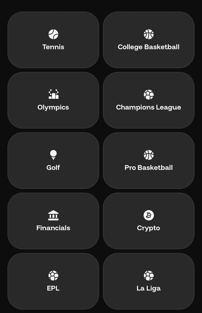 OG prediction app sports markets