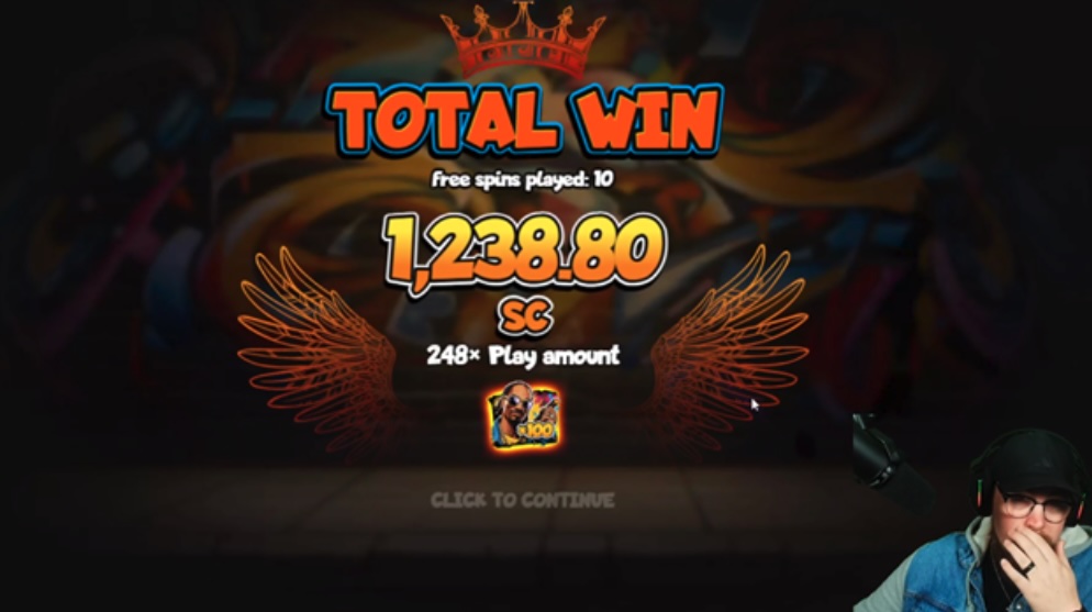 Snoop Dogg Dollars slot, big SC win
