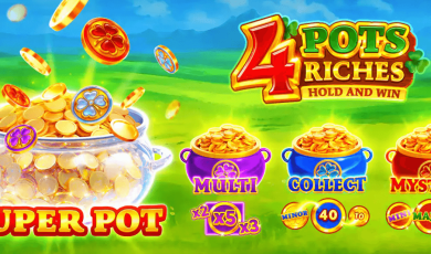 4 Pots Riches: Hold and Win logo