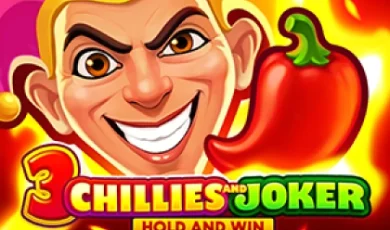 3 Chillies and Joker: Hold and Win logo