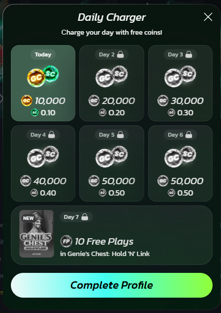 Daily Bonus Available at StormRush