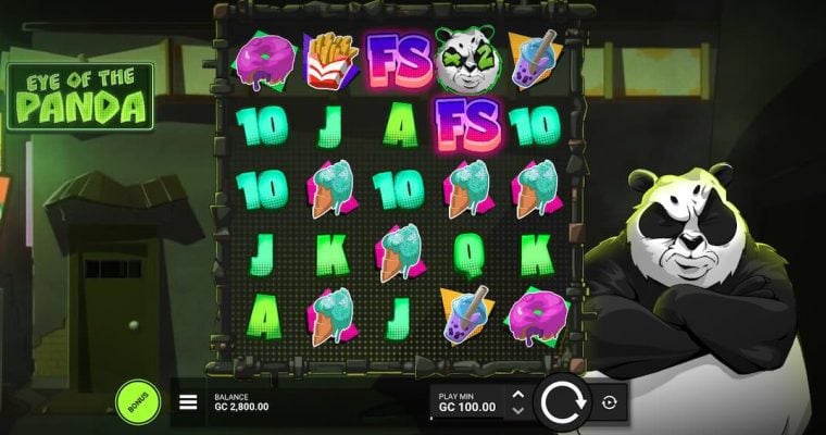 Eye of the Panda slot at Win Zone