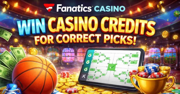 Fanatics Casino march madness promo