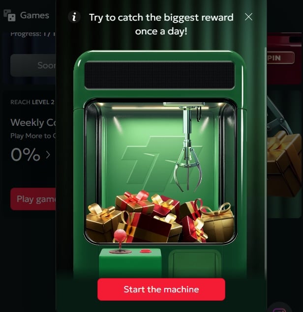 FireSevens claw machine