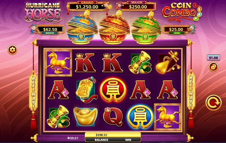 Hurricane Horse Coin Combo slot