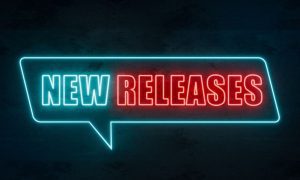 Illustration of Neon Sign Reads New Releases