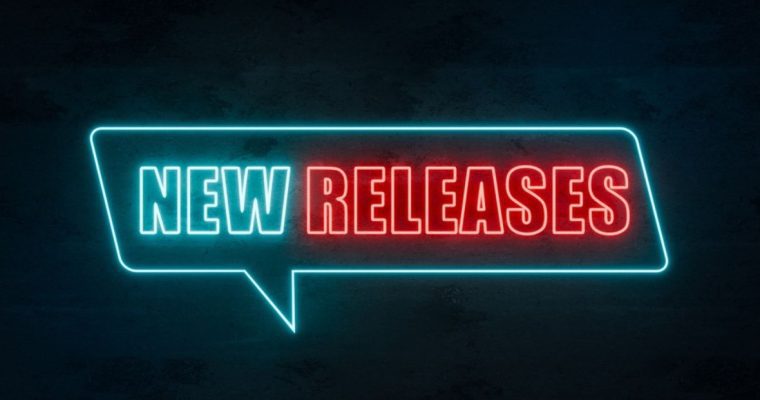 Illustration of Neon Sign Reads New Releases