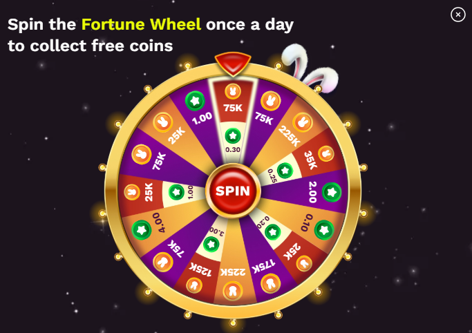 Jackpot Rabbit’s Fortune Wheel