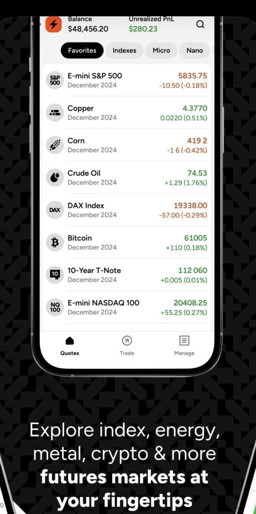 Ninja Trader trade examples