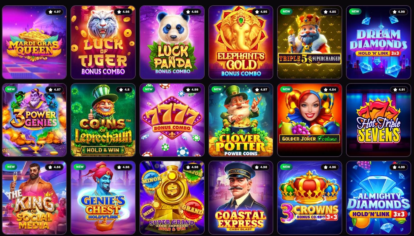 Popular Games Available at Jackpot Rabbit