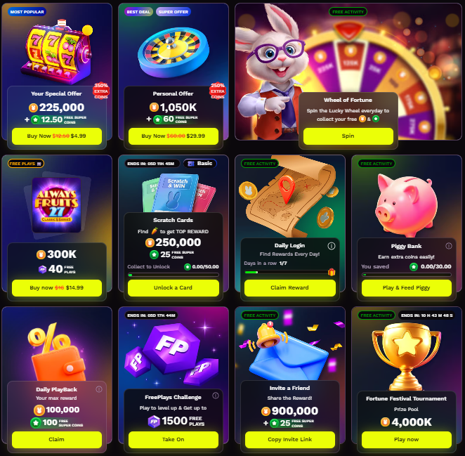 Promotions Available at Jackpot Rabbit