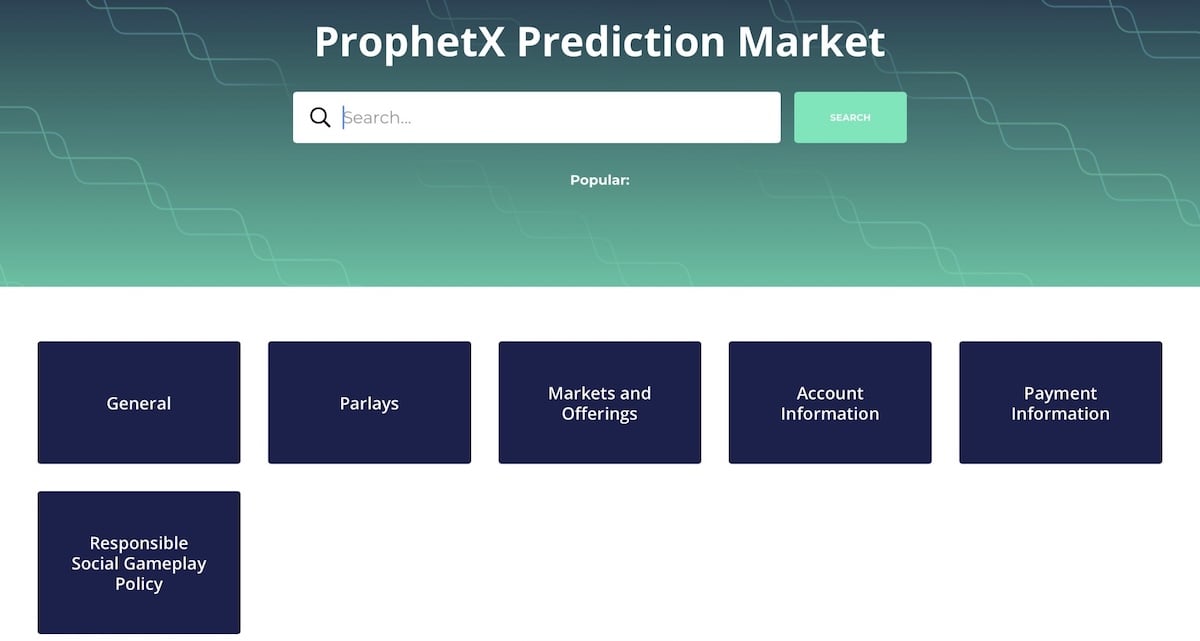 Prophet X available markets