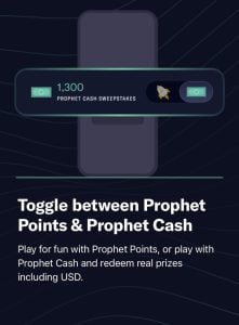 Prophet X points vs. cash
