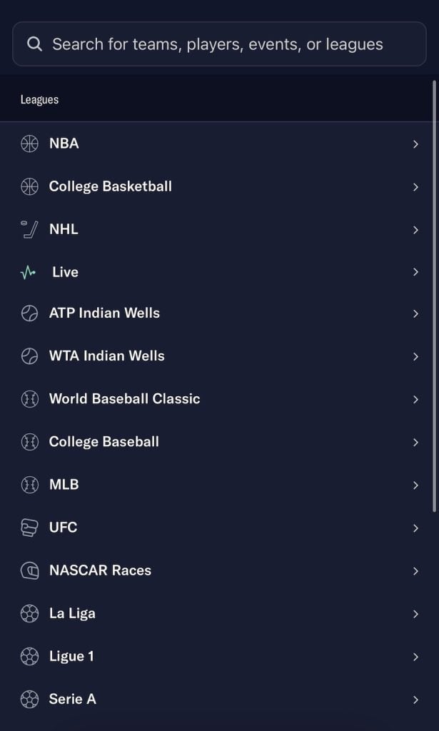 Prophet X sports markets