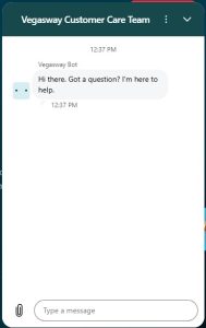 Vegas Way customer support