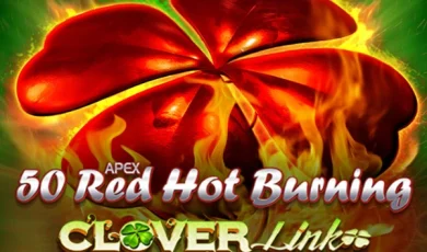 50 Red Hot Burning Clover Link logo