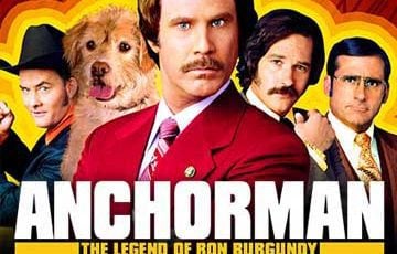 Anchorman Legend of Ron Burgandy logo