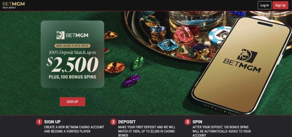 BetMGM Casino exclusive bonus